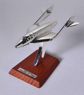 Virgin Galactic Spaceship 2 - Plated Silver 1:200 Scale - Plane Aircraft - 14