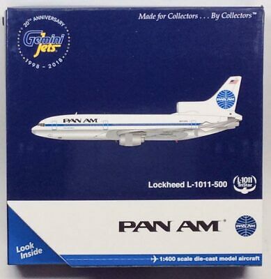 GeminiJets GJPAA1688 Pan Am L-1011-500 'N511PA' 1/400 Scale Diecast Model