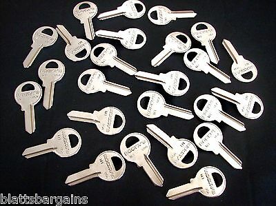 25 Hillman Rockey's Master M1 Key Blanks 86119 Made In The Usa Pad Lock Keys