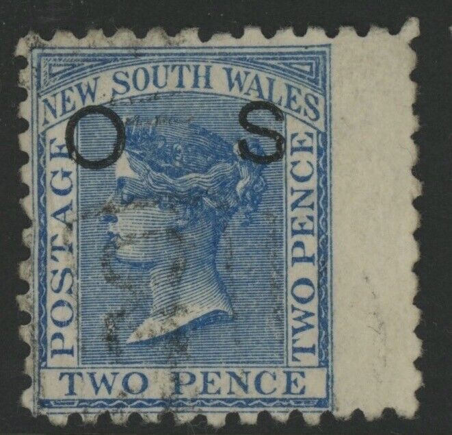 NSW, USED, #O2a, GREAT COLOR & CENTERING