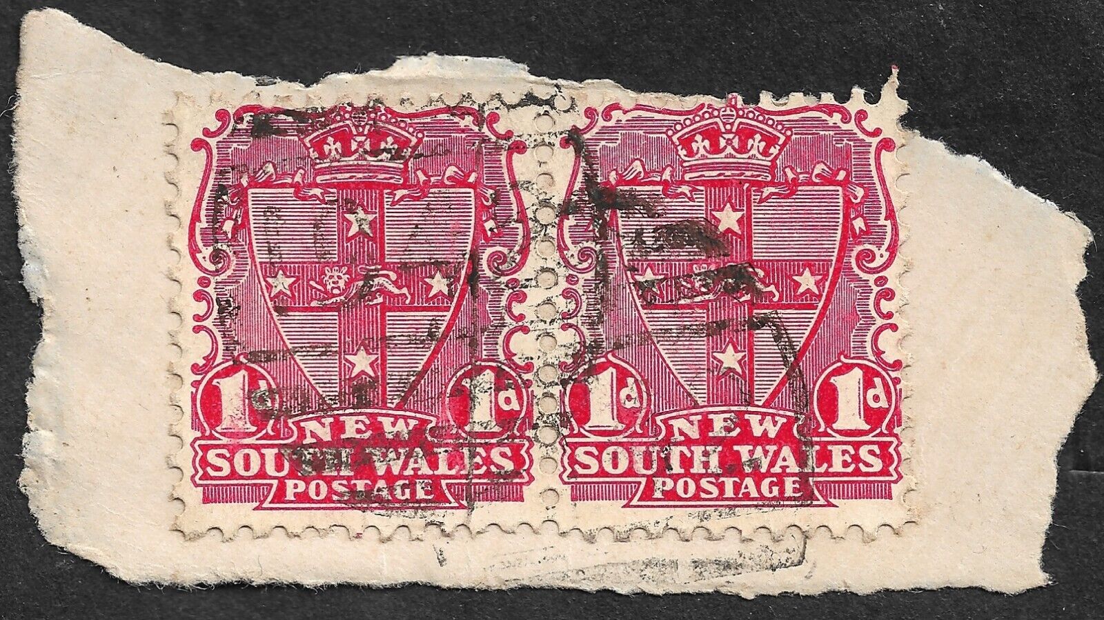 NSW Numeral Cancel 1942 Rated RRRR