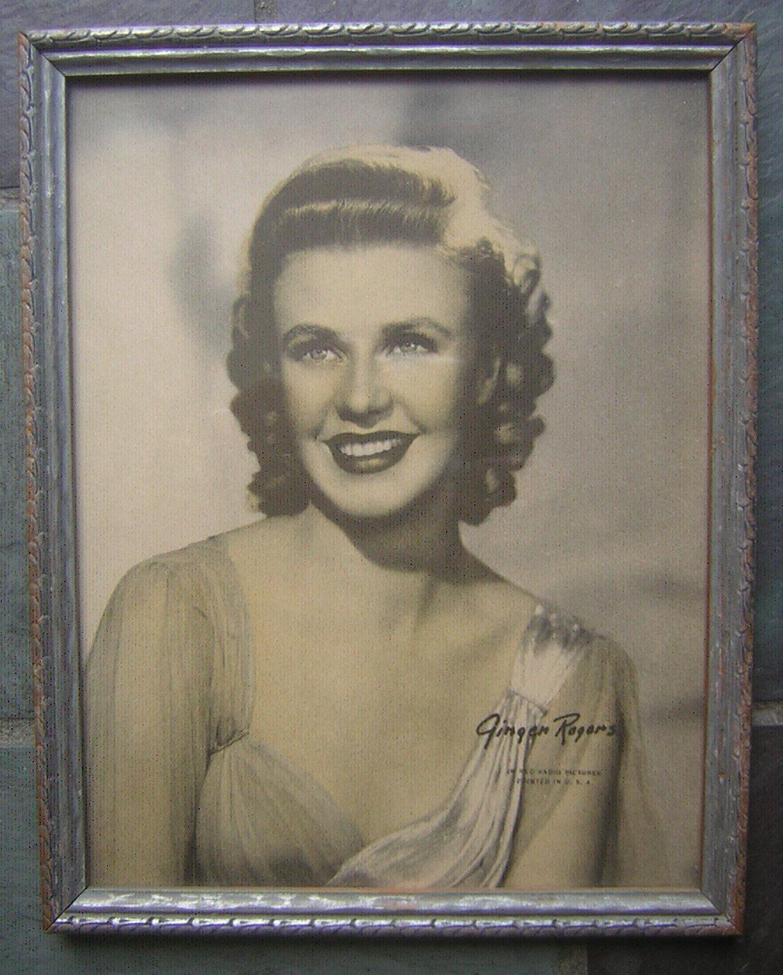 Vintage 1930's Ginger Rogers 8x10