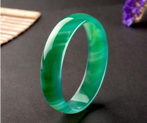 100%Natural green Jade Bangle Bracelet beautiful Jadeite Bangle 58mm-64mm free
