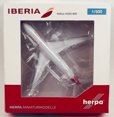 Herpa Wings 532617 Iberia Airbus A350-941 1/500 Scale Diecast Model