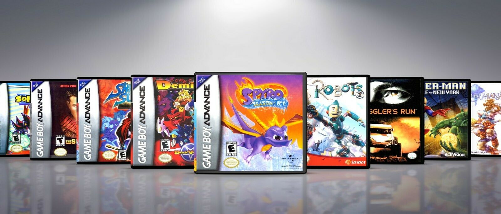 Custom Covers And Cases For Gameboy Advanced Gba: Titles Q-s. No Games!!!
