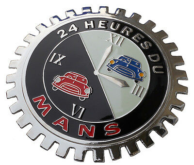 Le Mans 24 Hr Race Car Grille Badge