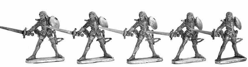 Mirliton Grenadier 25mm Swordmen #2 Pack New