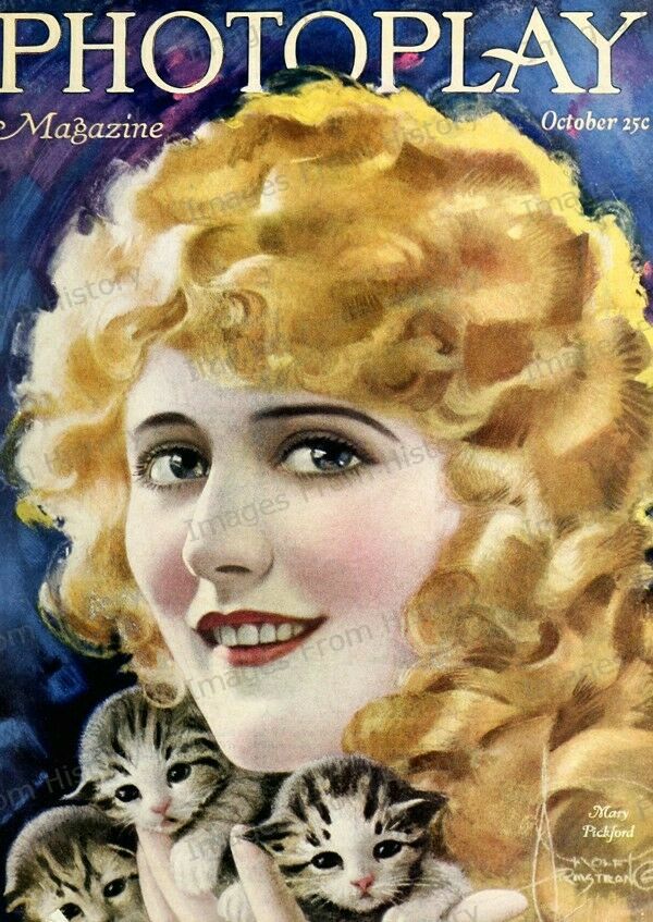 8x10 Print Mary Pickford Photoplay Magazine Cover #MPPP