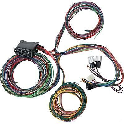 Speedway 12 Circuit Universal Muscle Car Wiring Harness W/ Detailed Instructions
