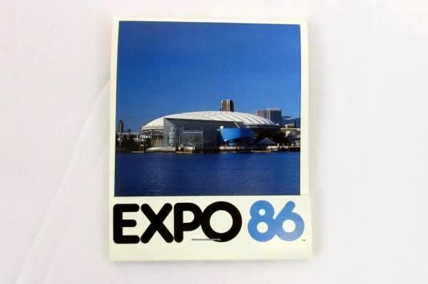 EXPO 86 WORLD EXPOSITION Vancouver Canada OVERSIZED Matchbook