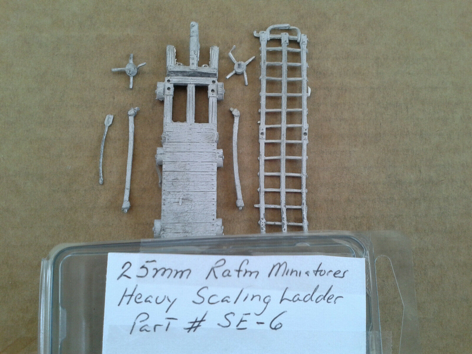 25mm RAFM Miniatures  - Heavy Scaling Ladder