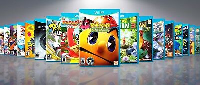 Replacement Nintendo Wii U O-z Title Covers And Cases. !!!no Games!!!