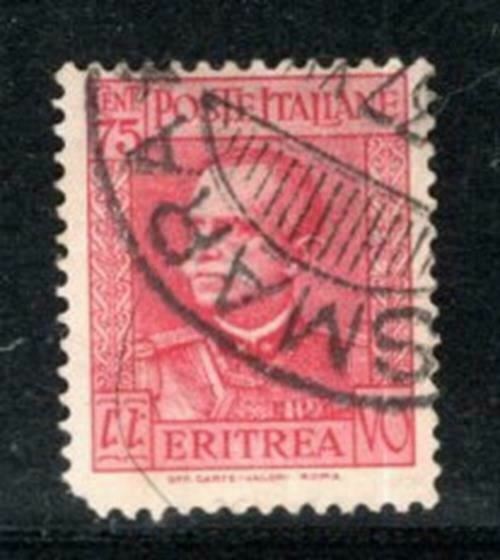 ITALY COLONIES ITALIAN ERITREA EUROPE  STAMPS USED LOT781J